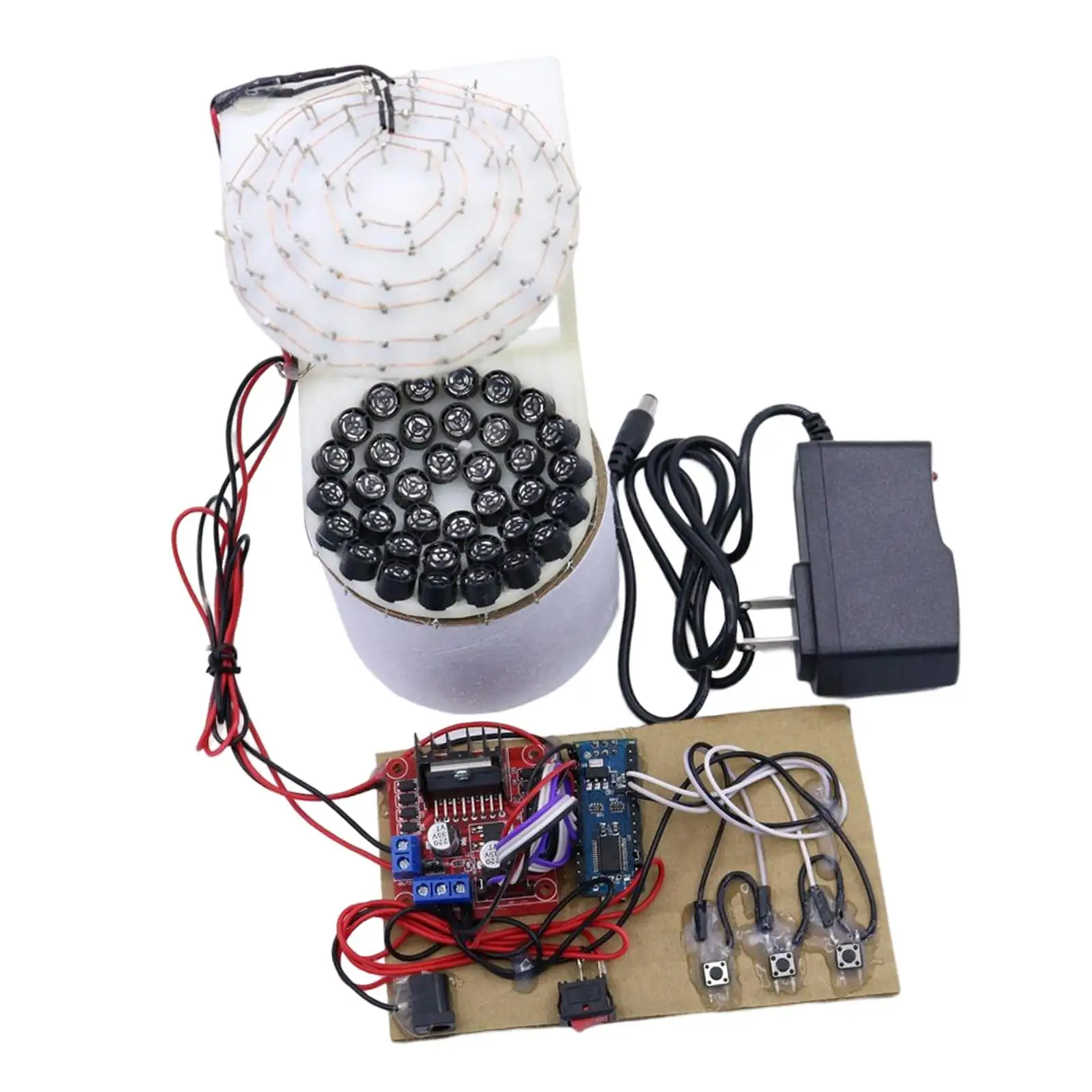 

Science Kit DIY Kit Electronic Assembly Toy Ultrasonic Sensor Anti Gravity Hand Soldering Mini Ultrasonic Suspended for Project