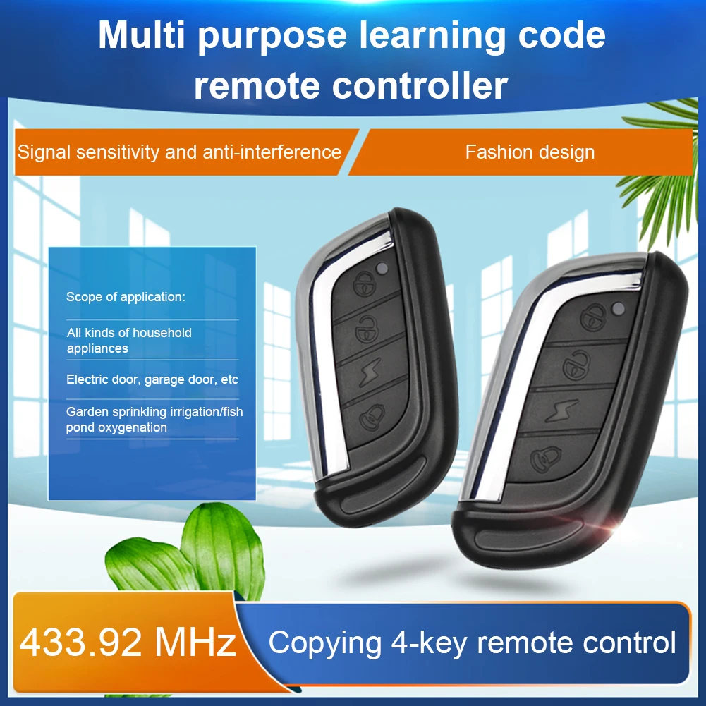 

Пульт дистанционного управления для дверей гаража, 433,92 МГц