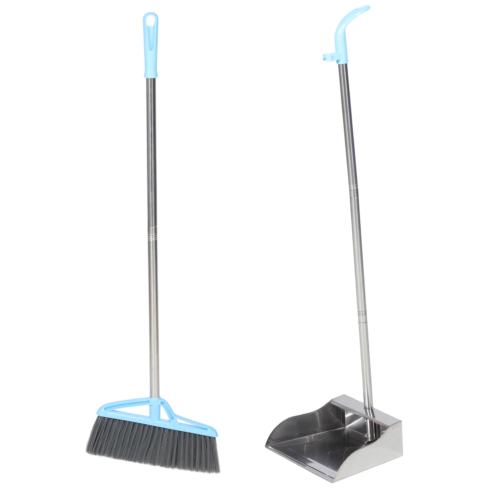 

Broom Dustpan Cleaning Kit Household Set Garbage Handle Home Combobrush Standoffice Suppliesroomsidewalk Decks Sweep Kitchen