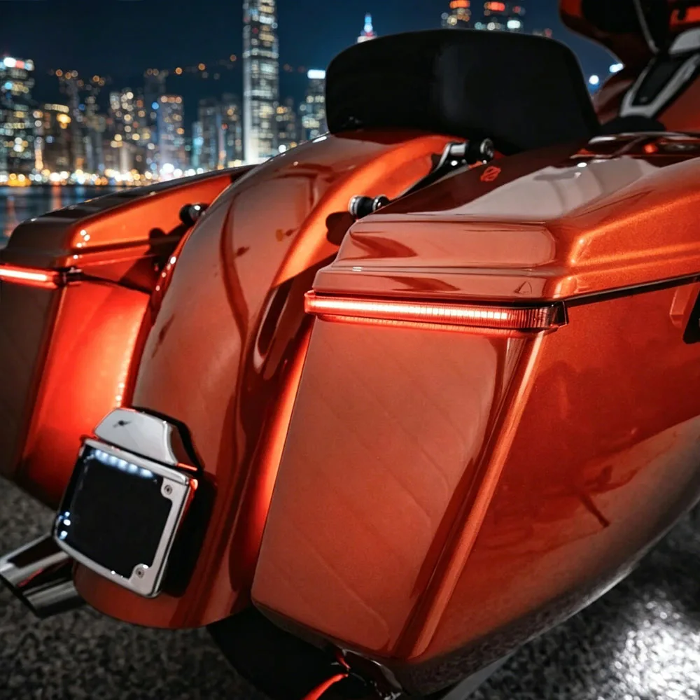 Фото Светодиодный задний фонарь-указатель поворота для мотоциклов Harley Touring CVO Street Glide Road Glide ST 2023-2025 №5