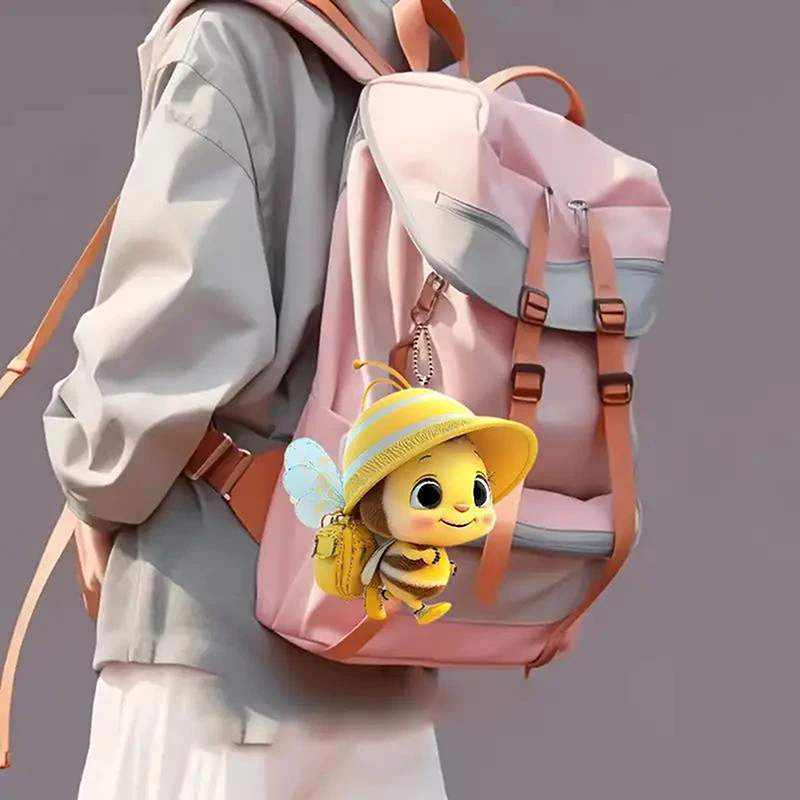 Новый стиль маленькая пчелка праздничное украшение подвеска для автомобиля