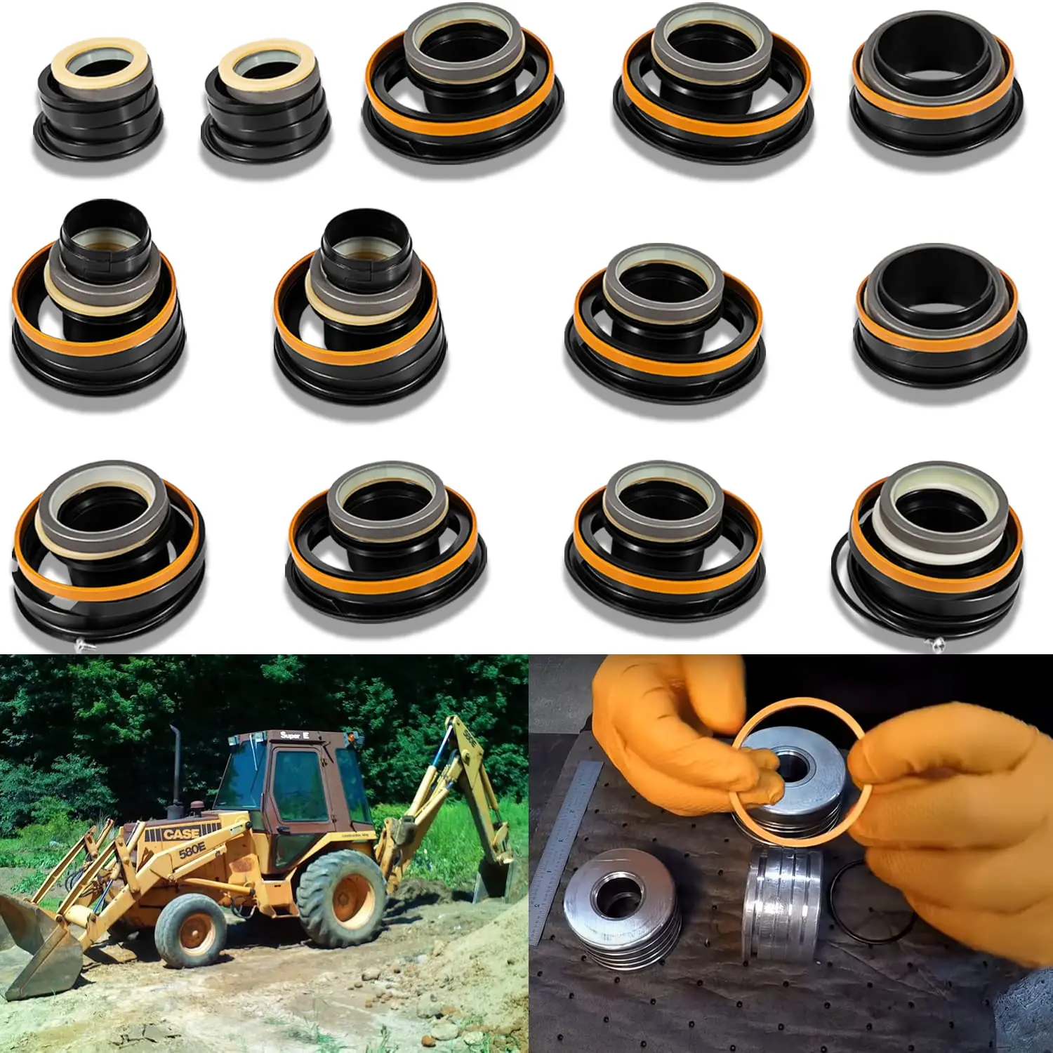

Chuang Qian Hydraulic Cylinder Seal Kit For Case 580E 580SE 580SD 580B Backhoe Whole Machine