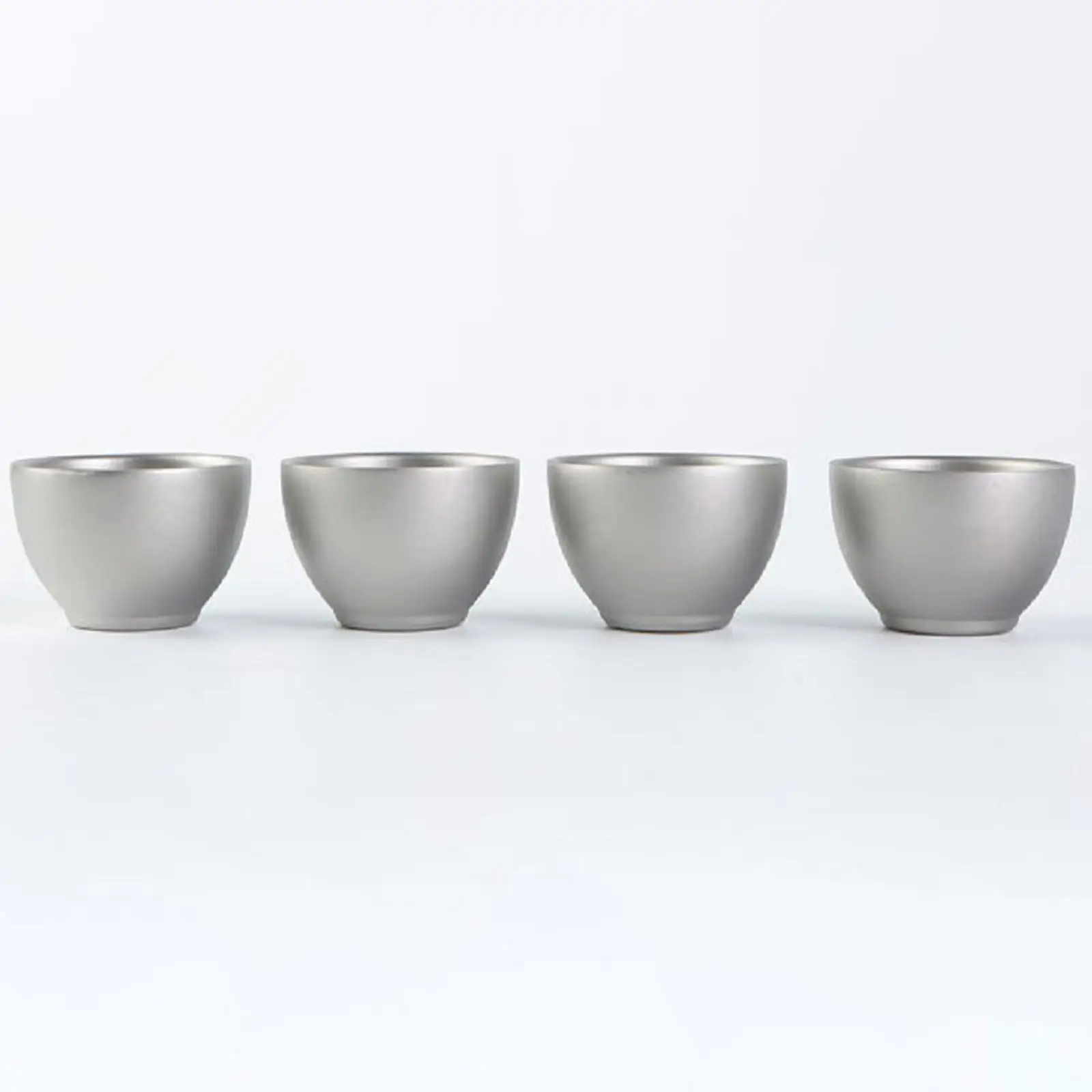 

Портативная титановая чашка, кружка для кемпинга, 50 мл, уличная посуда для воды, кофе