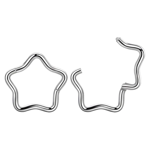 Титановые кольца для носа SWANJO