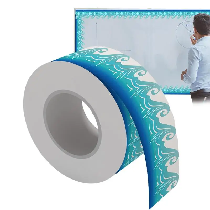 

Classroom Borders For Bulletin Board Boards Trim Ocean Wave Border Stickers Paper Ocean Beach Creative Odorless Bulletin Trim