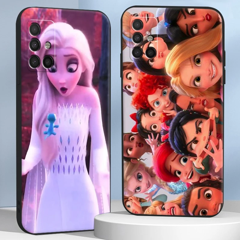 

Disney Frozen Phone Cases For Samsung S20 FE S20 S8 Plus S9 Plus S10 S10E S10 Lite M11 M12 S21 Ultra Smartphone Protective