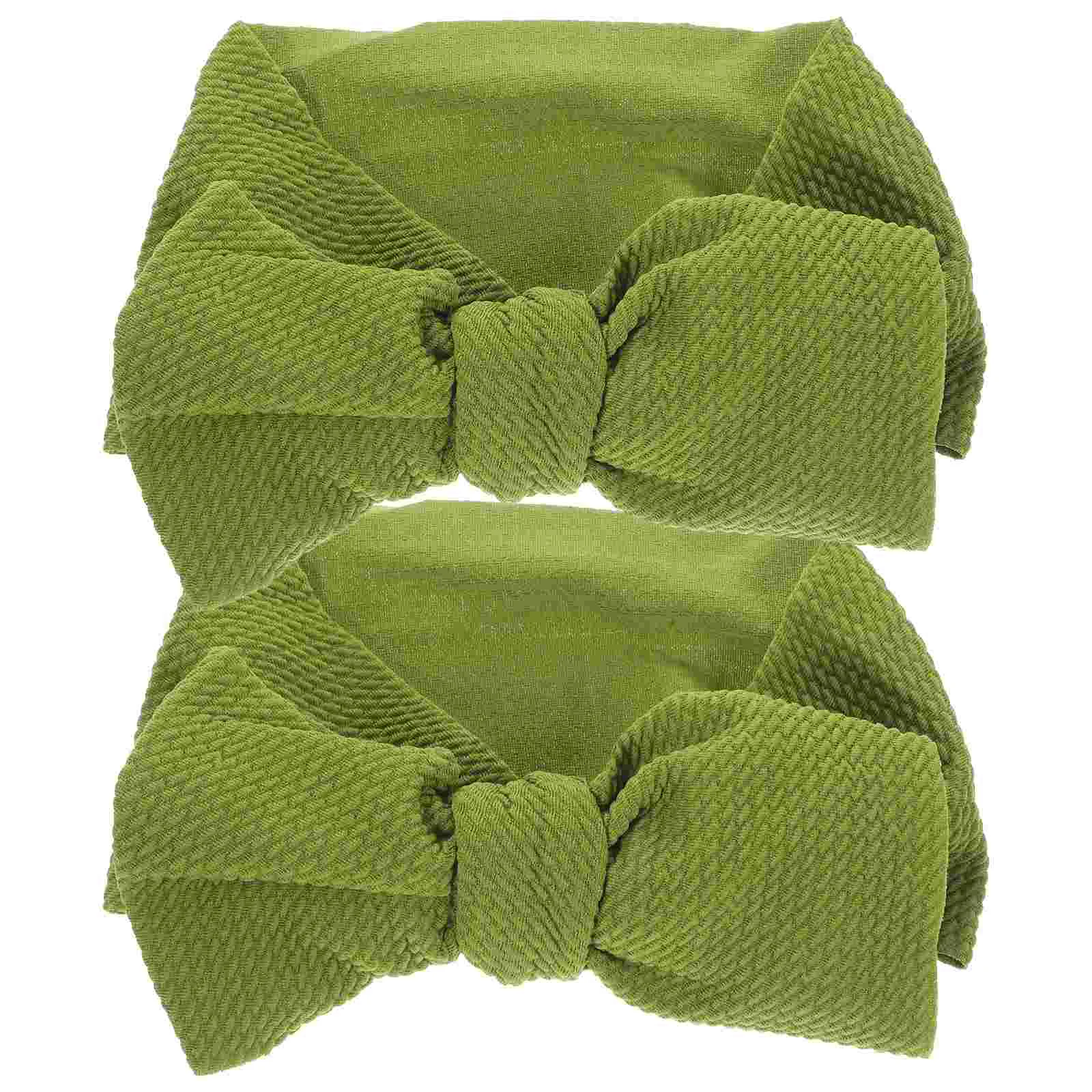 

2 Pcs Supplies Puppy Bowknot Headband Bowtie Headbands Kids Suit Pet Hairbands Tiara Dog Bows Props Grooming