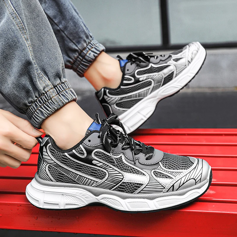 New Men's Marathon Running Shoes Outdoor Fitness Training Shoes Men's Classic Fashion Outdoor Sports Jogging Shoes