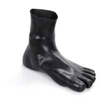 Короткие латексные носки#3