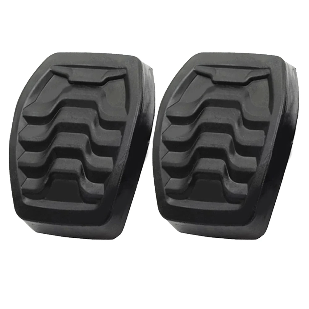 

2PCS Car Brake Clutch Pedal Rubbers Pads Fits For Ford Transit Custom Bus Van 2012 On Auto Brake Clutch Foot Pedal Pad Cover