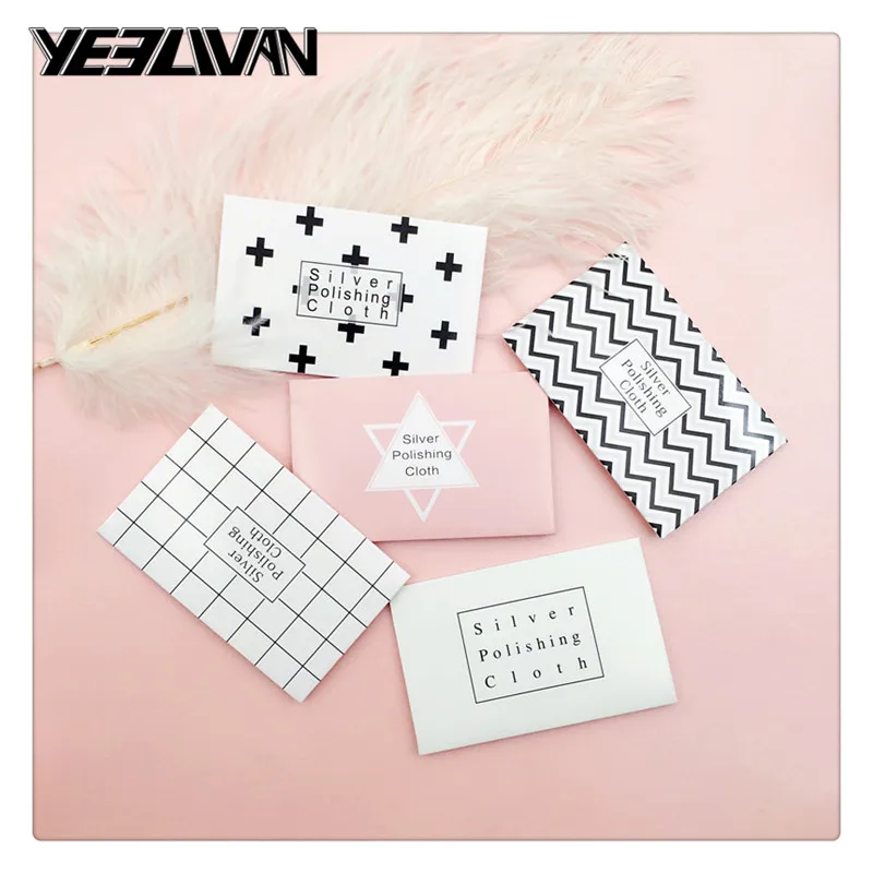 

Silver Polish Cloth Simple Design Anti Tarnish Tools Wipe Maintain Sterling Silver Jewelry Tools Special Polishing Clean Jewelry