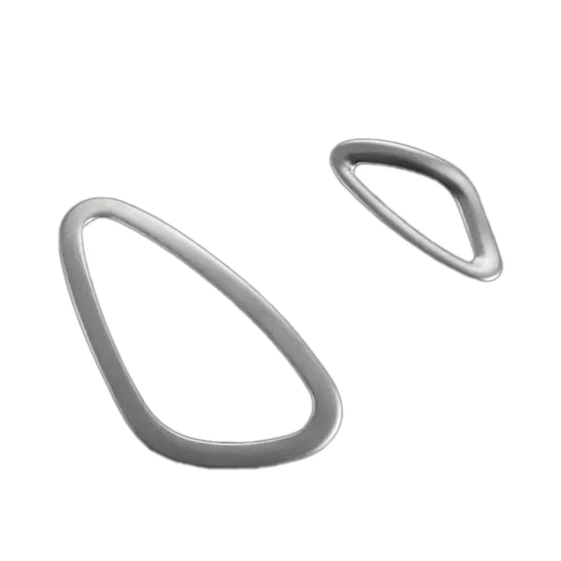 

Car ABS Matte Front Air Conditioning Outlet Vent Styling Garnish Cover Frame Trim 2Pcs For Benz Smart Fortwo 2015-2018