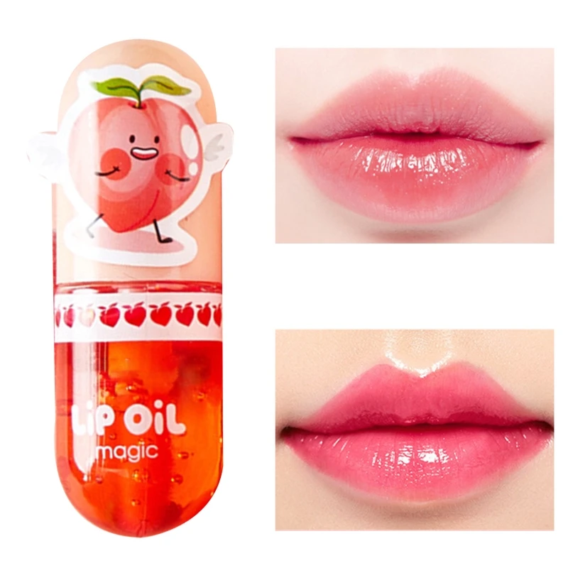 

Lips Moisturizer Nutritious Lip Oil Magic Temperature Color Change Lip Gloss Drop Shipping
