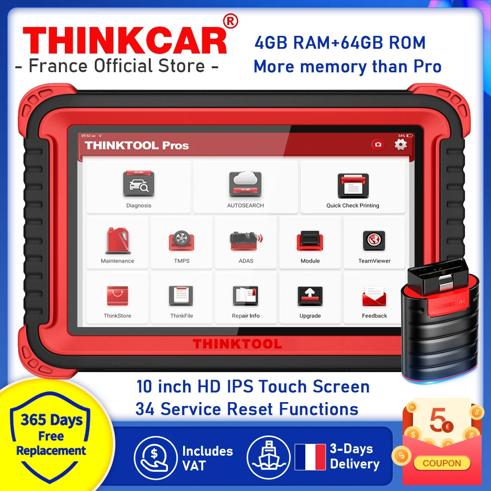 THINKCAR Thinktool Pros Car To	