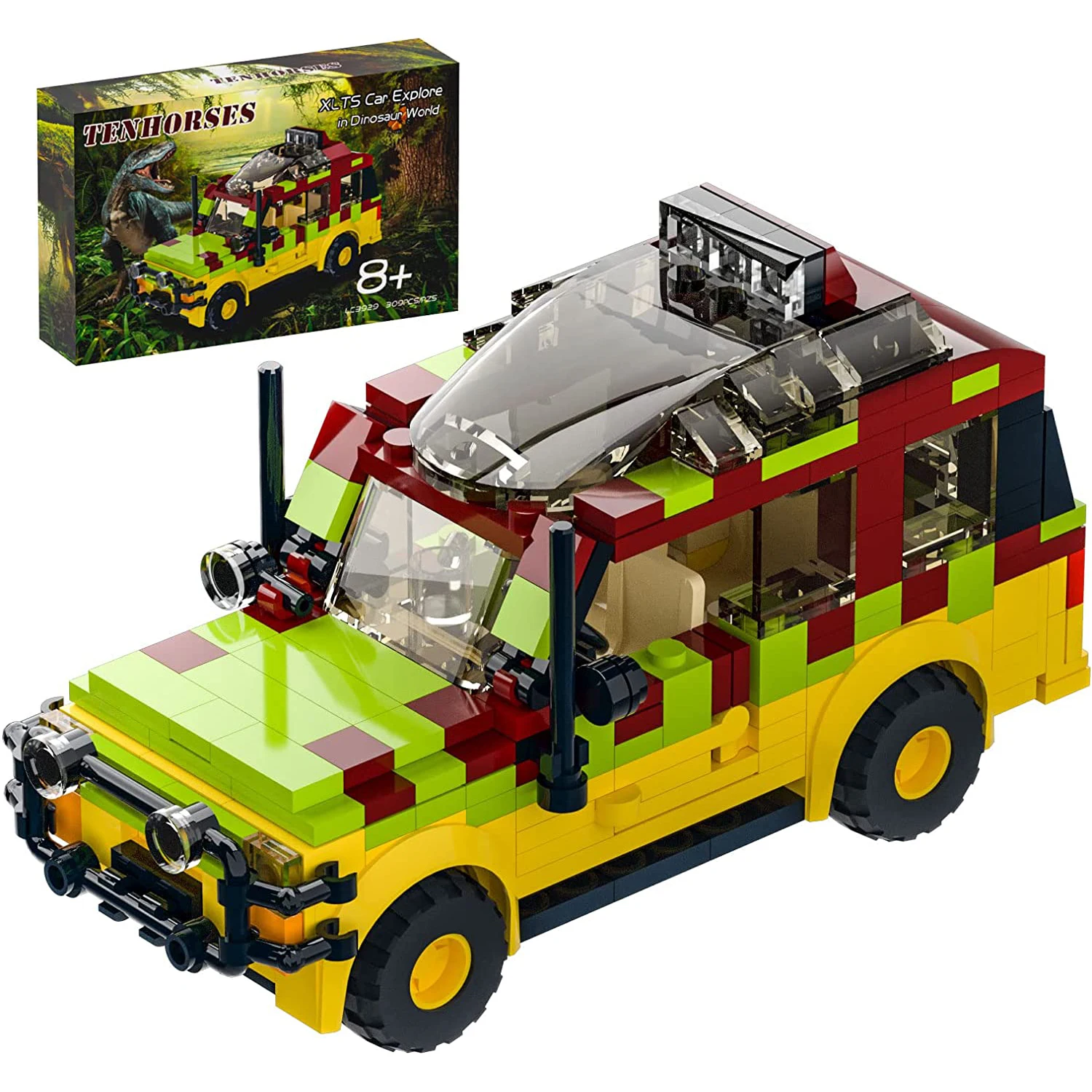 309 шт. Детский конструктор солдат