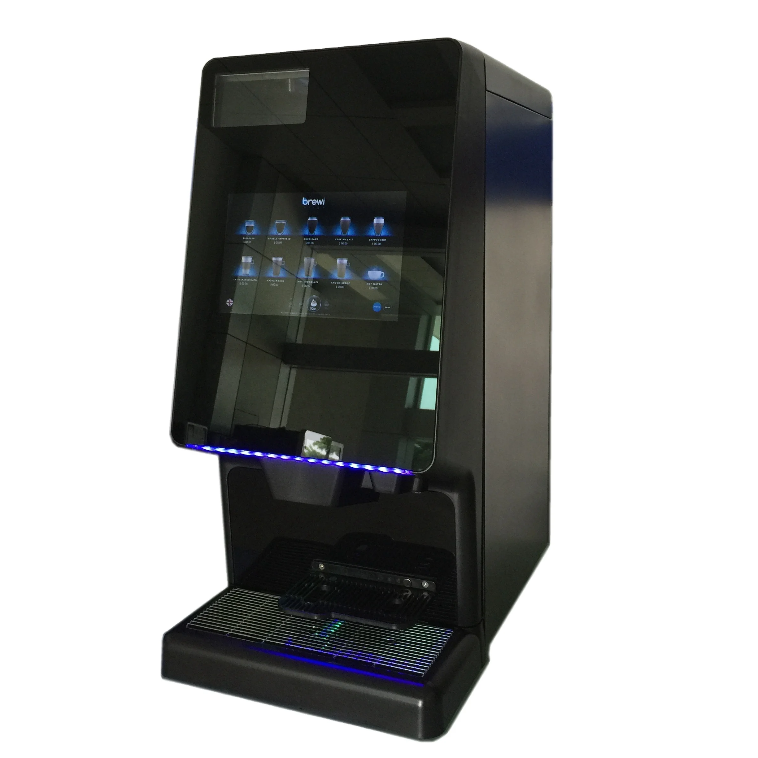 Фото Новая умная кофемашина ModelBrewi Eligo 2026 года, коммерческая, полностью автоматическая, для эспрессо, давление 9 бар, бойлер из нержавеющей стали №1