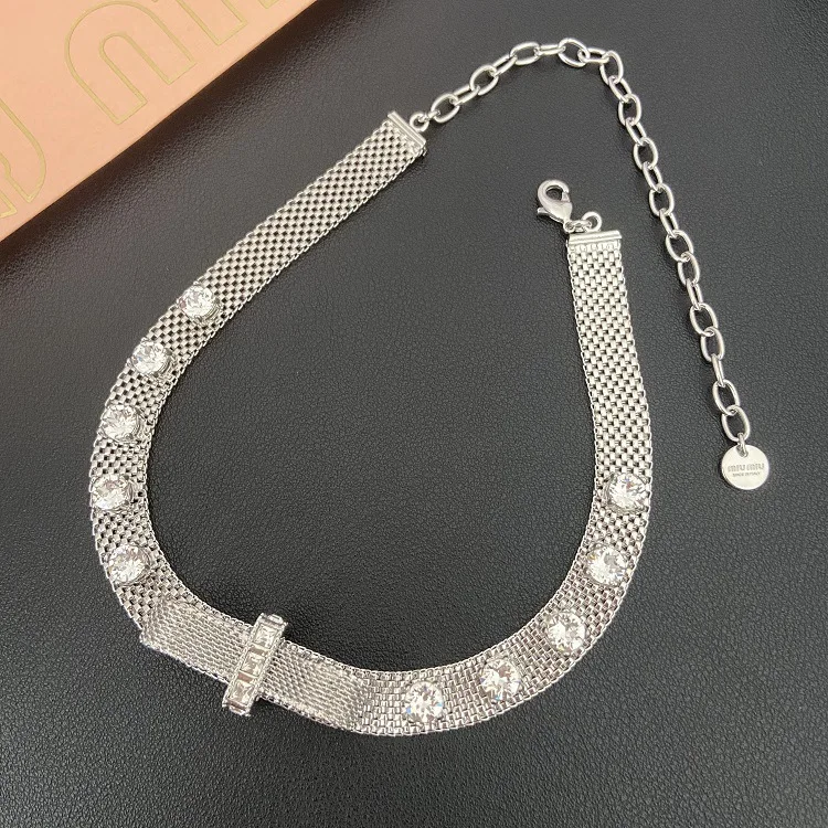 

Женское винтажное ожерелье-чокер с кристаллами и бриллиантами