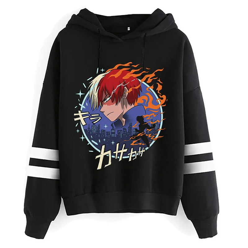 Толстовка мужская с японским аниме Моя геройская Академия |