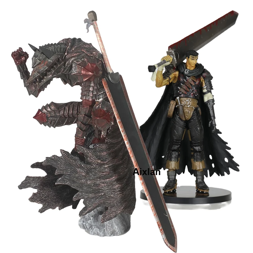 Guts Berserker Armor Pvc Statue Action Figurine Model  Berserk Black Swordsman Figurine Toys