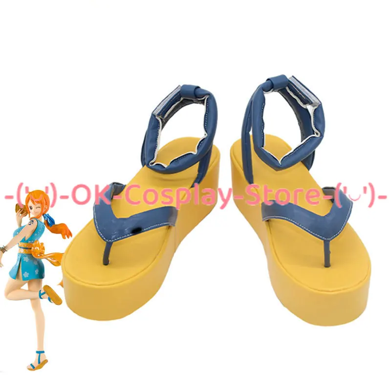 Косплей ботильоны Nami из искусственной кожи