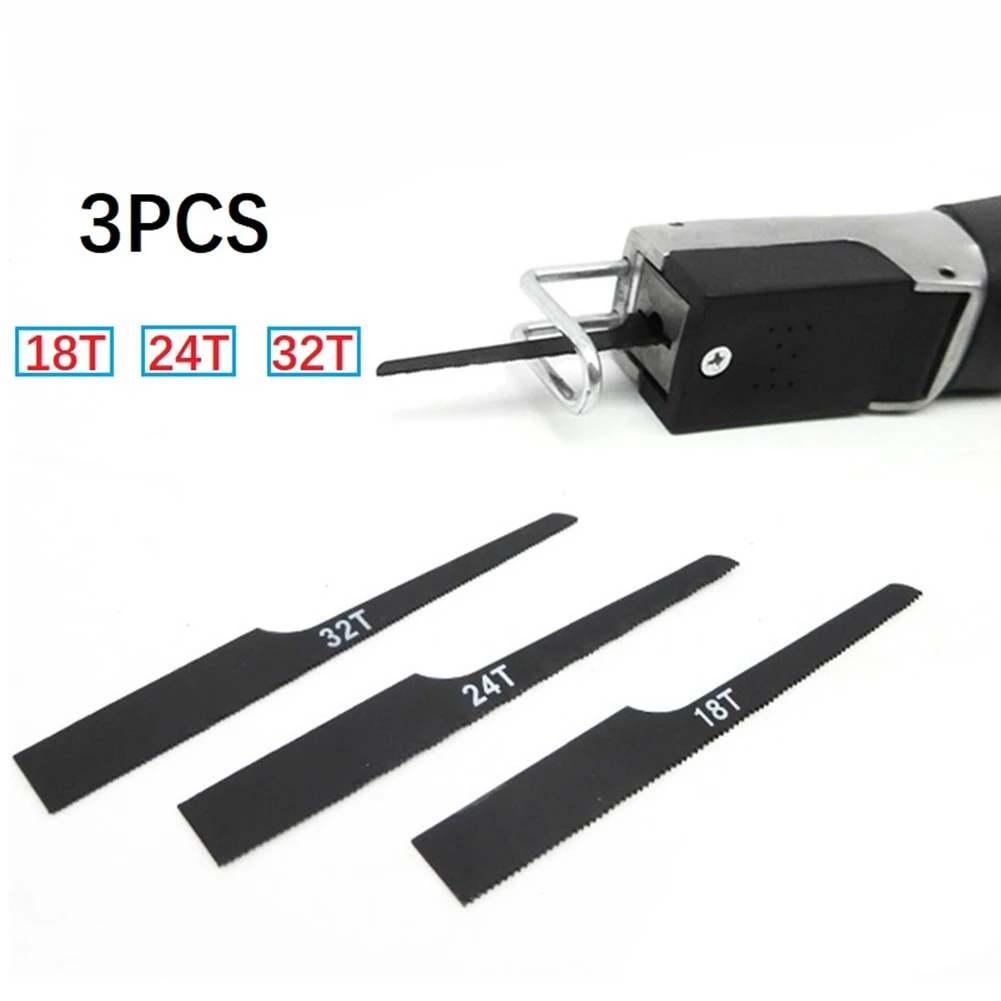 

3PCS Reciprocating Saw Blades Saber Saw Handsaw Multi Saw Blade For Wood Tube Cutting Saw Blade Power Tools Accessories