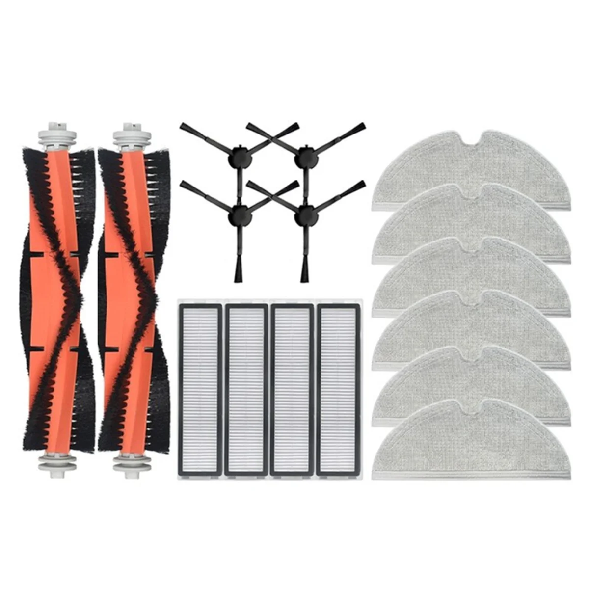 

For Dreame Robot Vacuum Cleaner Main SIde Brush HEPA Filter Mop Cloth
