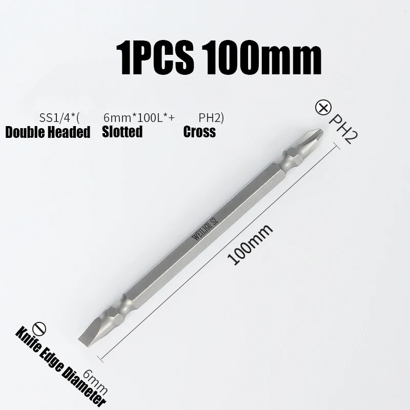 

GooBetter Электрическая отвертка магнитный шлиц 6 мм крест PH2