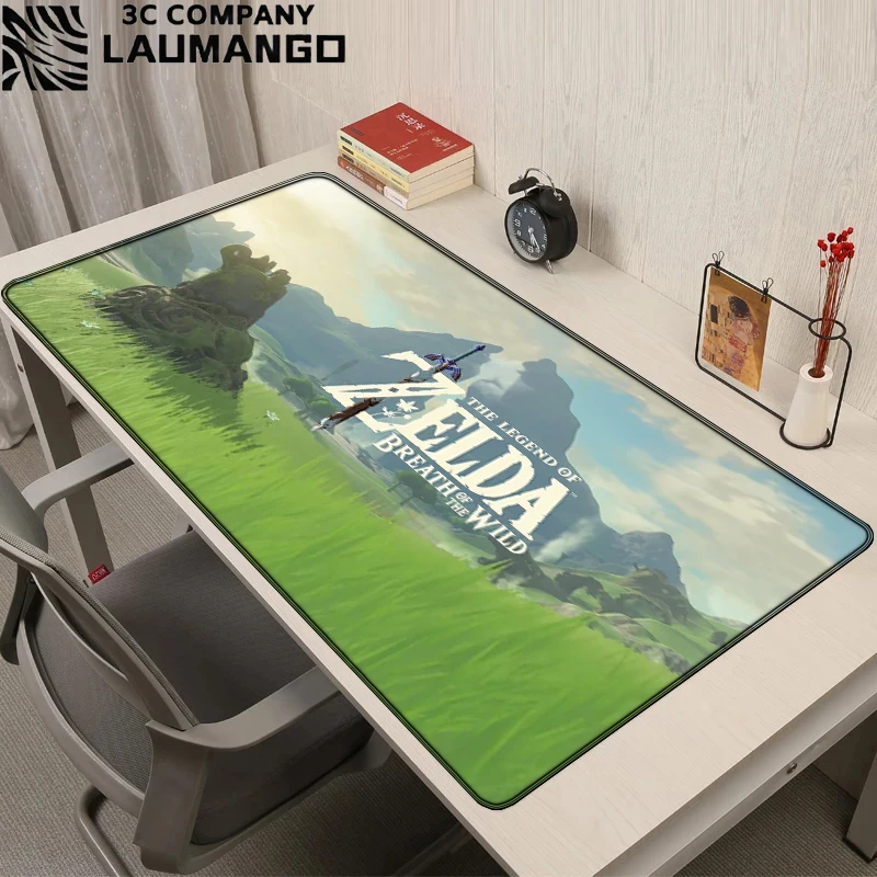 

Anime Mouse Pad Pc Gamer Complete Keyboard Mat Zelda Gaming Rug Computer XXL Mause Cute Rubber Cartoon Carpet Kawaii Laptops Hot