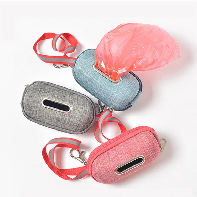 

Pet Dog Poop Bags Earth-Friendly Dispenser Dog Waste Bags Dog Pooper Scooper Outdoor Portable Pick Up Poop Bag Holder Bag Pouch