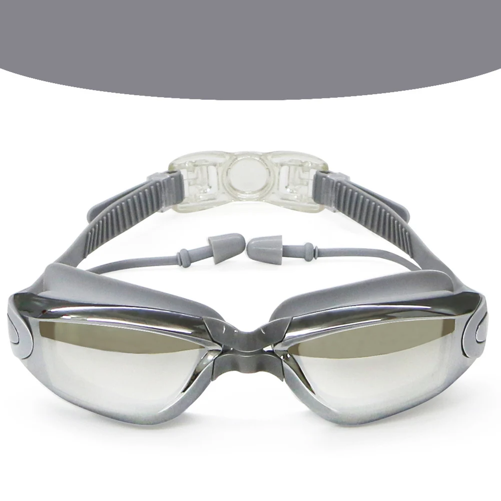 

Swimming Glasses For Men Women Adult Kids Diving Glasses Anti Fog With Earbud Anti-fog UV Protection Swimming Practice Equipment