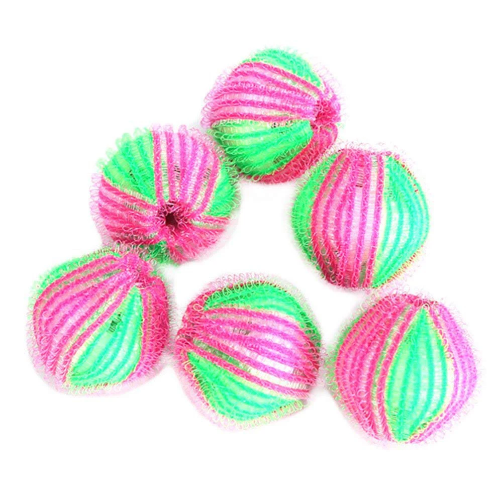 

6 шт., шарики для стирки волос в стиральной машине