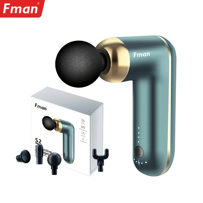 

Бесщеточный бесшумный массажный пистолет [Flash Deal] с алюминиевым корпусом [в наличии в США]