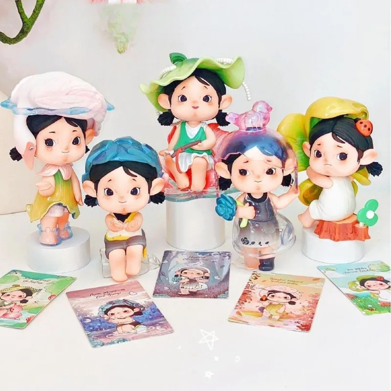 Yancy's Garden Stroll Journal Series слепая коробка YANCY Фигурка Милая кукла для девочек Тайная