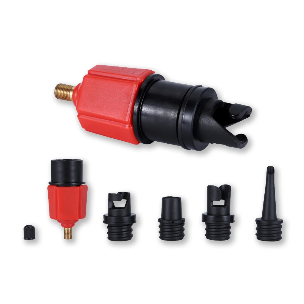 

Адаптеры для воздушных насосов Sup, износостойкий компрессор, сплав, резина, гребной клапан, адаптер, разъем для Каяка, спорт