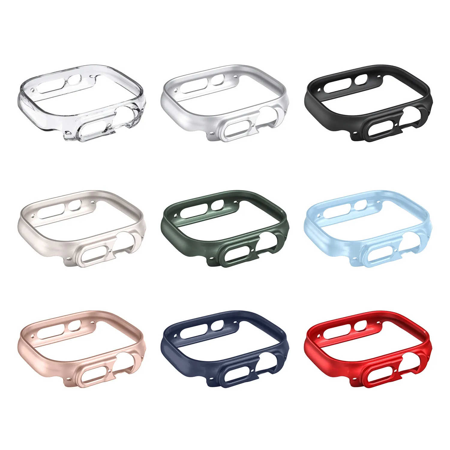 Новый защитный чехол из поликарбоната для часов Apple-e ультра 49 мм прозрачный