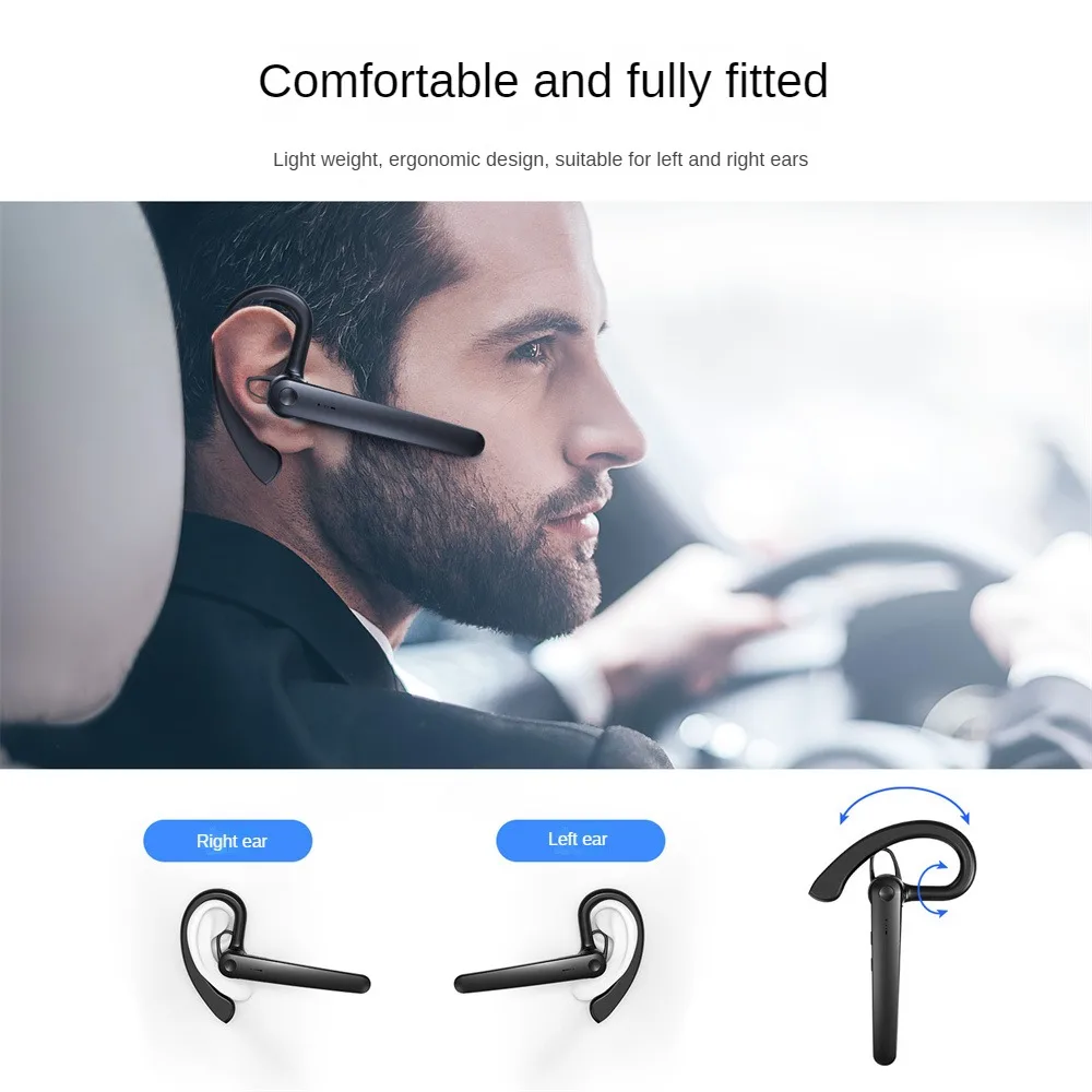 

Plastic Low Latency Touch Control Headset Rotatable Earphone Light Weight Sports Headset Car Earphones Super Bass