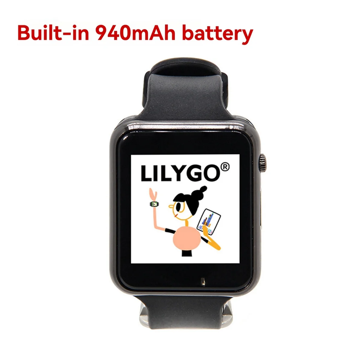 Фото НОВЫЕ программируемые сенсорные часы LILYGO T-Watch-S3 Plus ESP32-S3 с GPS LoRa Программируемые макетные часы 915 МГц №2