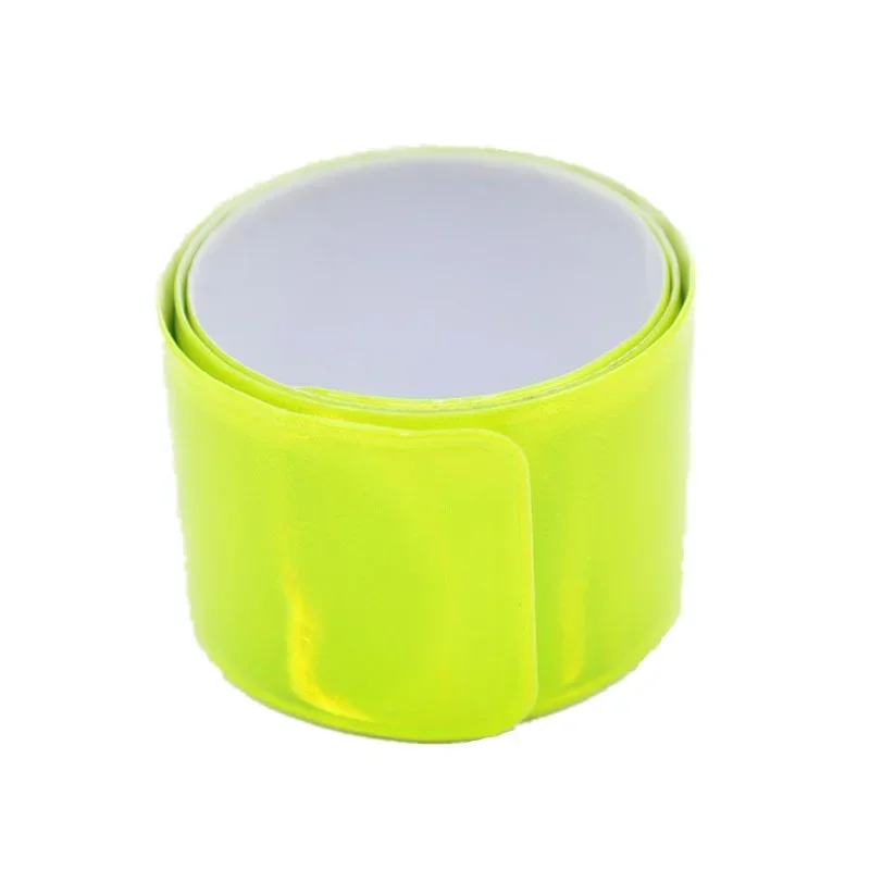 1 шт. светоотражающий ремень для спорта, бега, езды на велосипеде, светоотражающие полосы, наклейки, ночная предупреждающая лента, велосипедные защитные брюки, материал отражателя