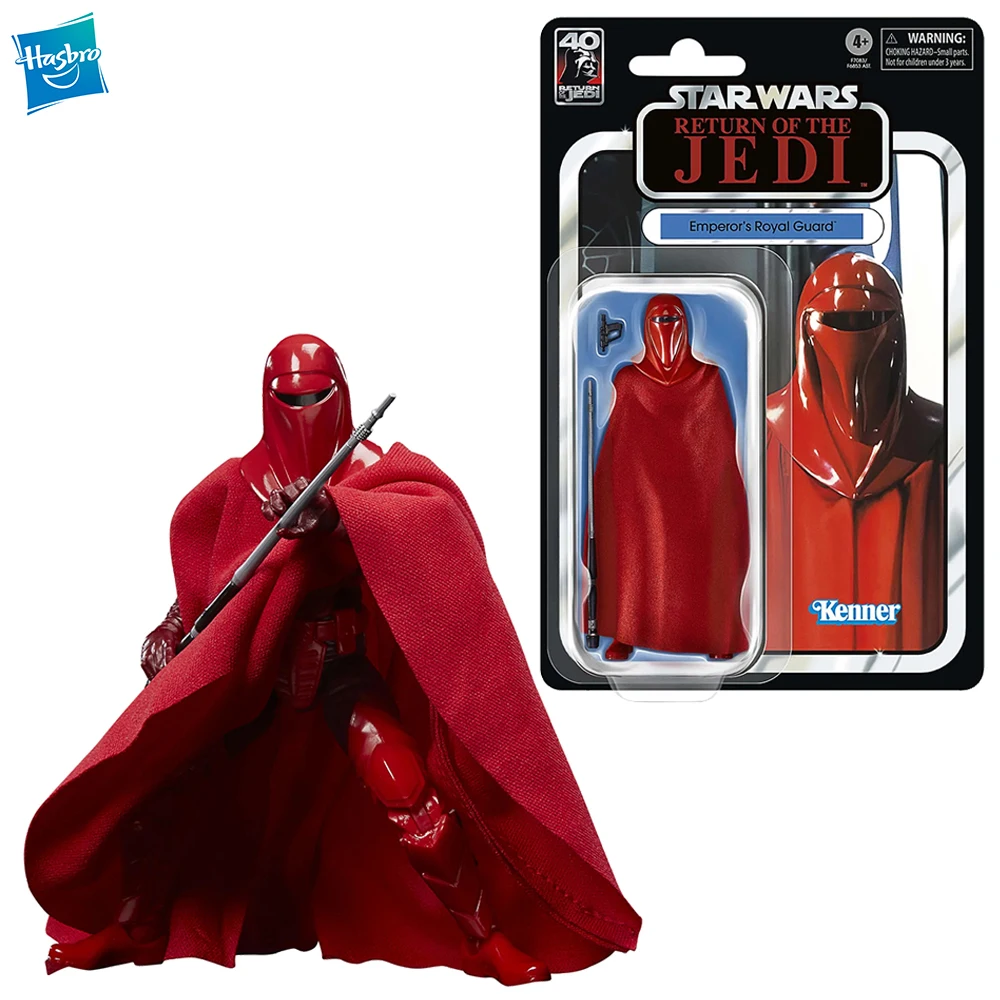 

[In-Stock] Hasbro The Black Series Star Wars Return of the Jedi 40th Anniversary Emperor Royal Guard 6-Inch Action Figure Toys