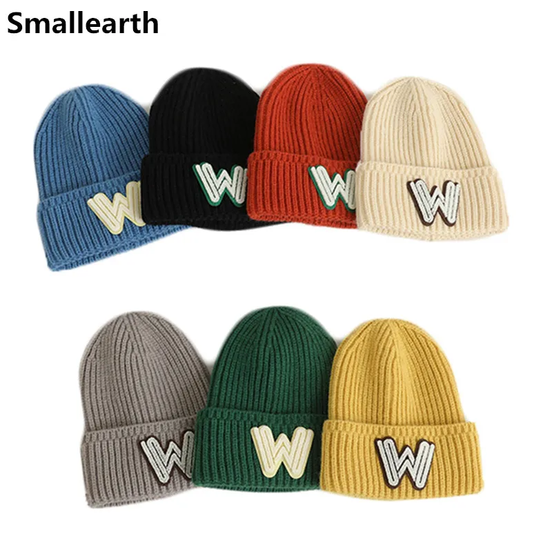 

Baby Hat Autumn Winter Candy Color Baby Cap for Boys Girls Outdoor Warm Children's Hat Knit Beanies Baby Hats and Caps Kids Hats