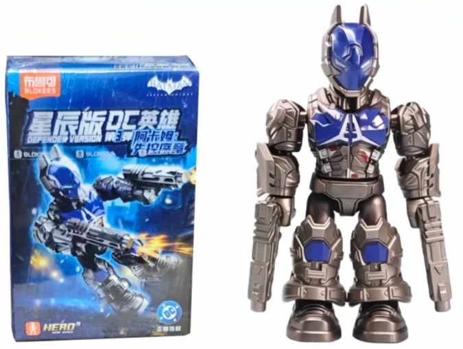 Blokees DC Star Edition Series 3 Робин Бэтмен Аркхэм Полный набор коллекционных фигурок из строительных блоков Игровой набор «Рыцарь Аркхэма» (art.: 3920dcb431ad7) - 3920dcb431ad7