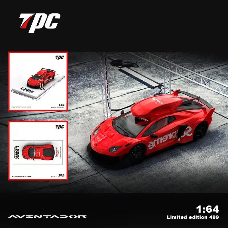 

TPC 1:64 LP700 GT EVO SUP Red Model Car