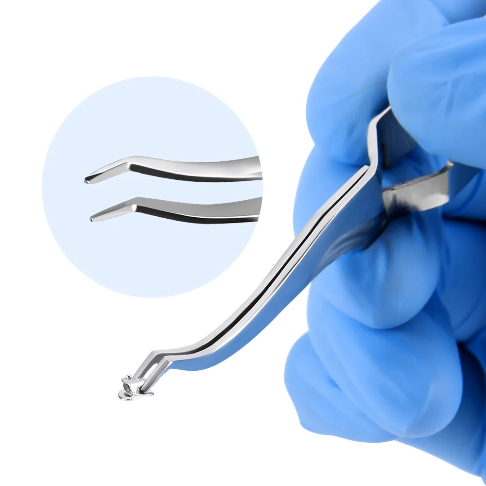 1 шт. зубная щечная трубка Azdent пинцет из нержавеющей стали длина 13 5 см автоклав