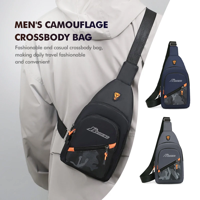 Мужская сумка через плечо в автомобиль Повседневная модная сумка-мессенджер для