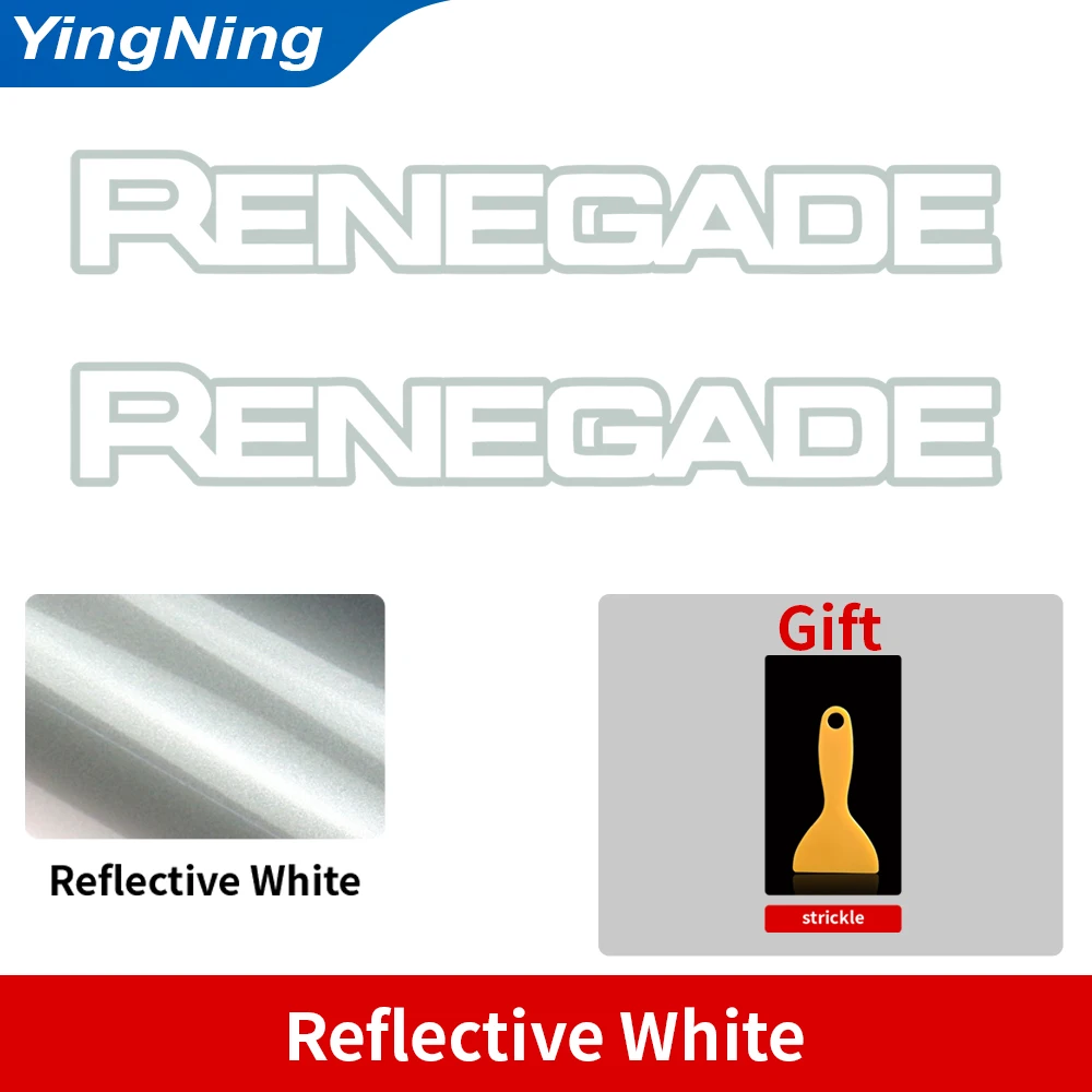 

2 шт., светоотражающие виниловые наклейки на крышку двигателя