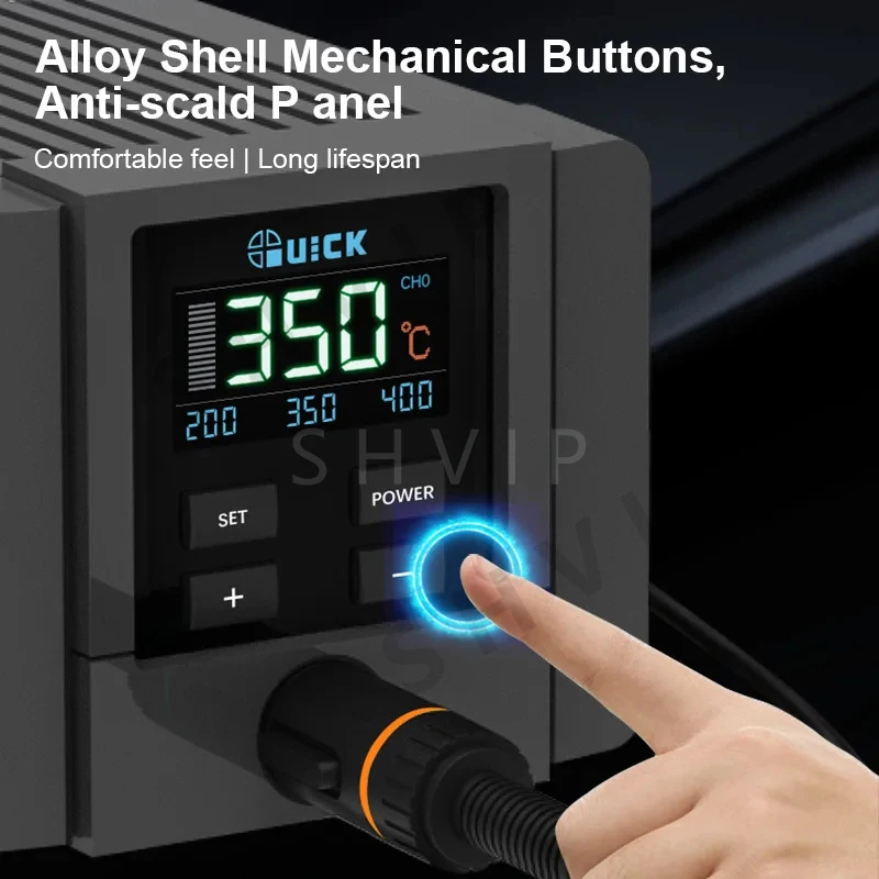 Умная Точная паяльная станция QUICK TS11 с цветным экраном HD для быстрого ремонта