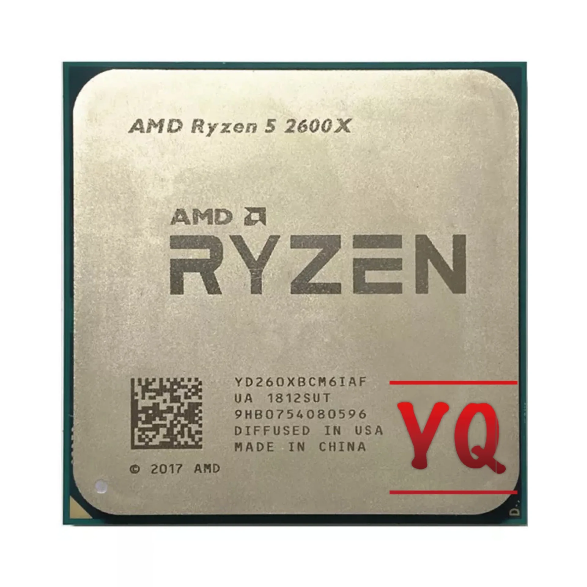 Бывший в употреблении Процессор AMD Ryzen 5 2600X R5 AM4 3 6 ГГц - Цена: 7406.81
