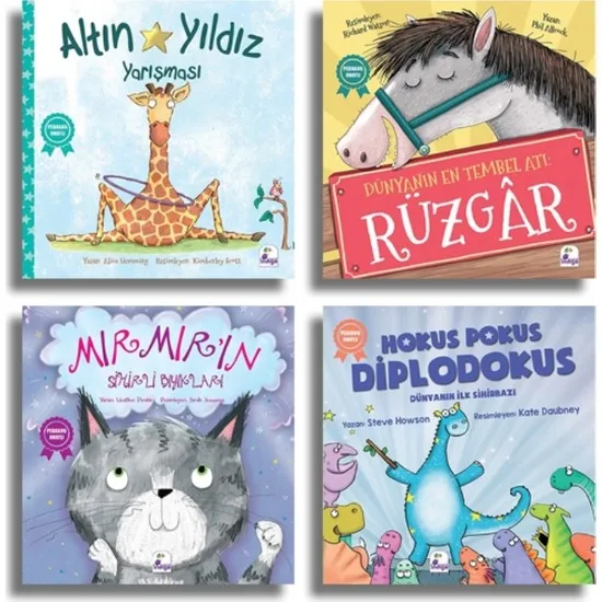 

Pedagogue Approved At Bed Time Stories Set 1 (4 Book) Collective Turkish Books Activity & Educational Books children's educational