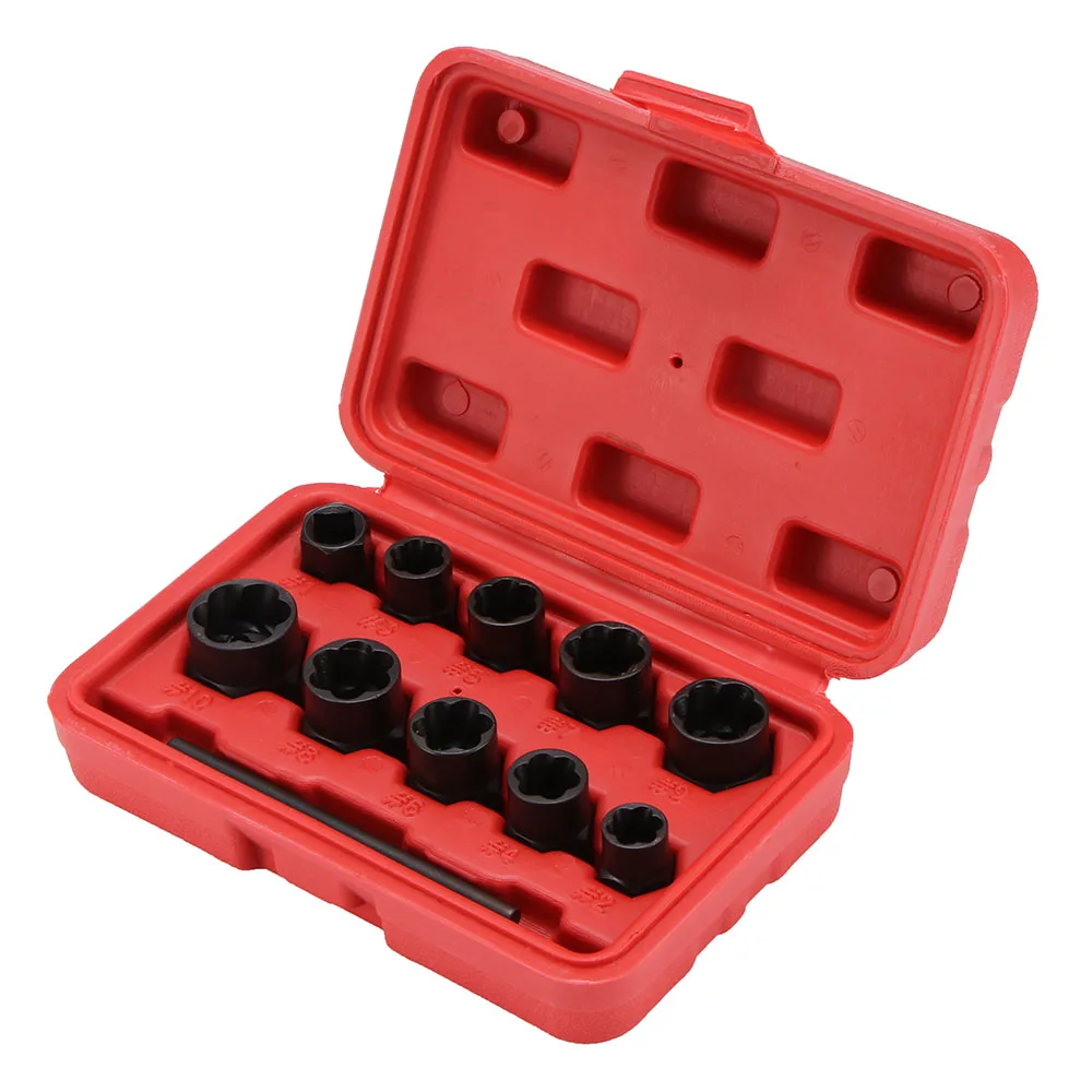 

11 шт., набор инструментов для извлечения болтов