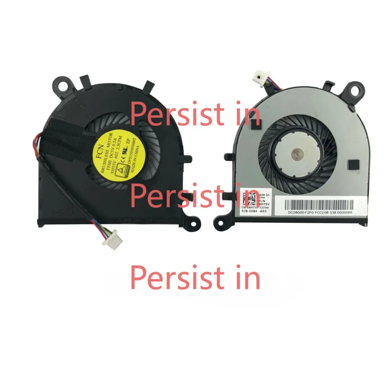 Новый вентилятор охлаждения процессора для Dell XPS 13 9343 9350 9360 9530 XHT5V DC28000F2F0